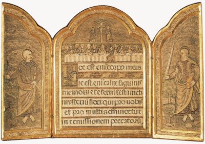 Lavoro di piume eucaristico sacro da Unbekannt Unbekannt